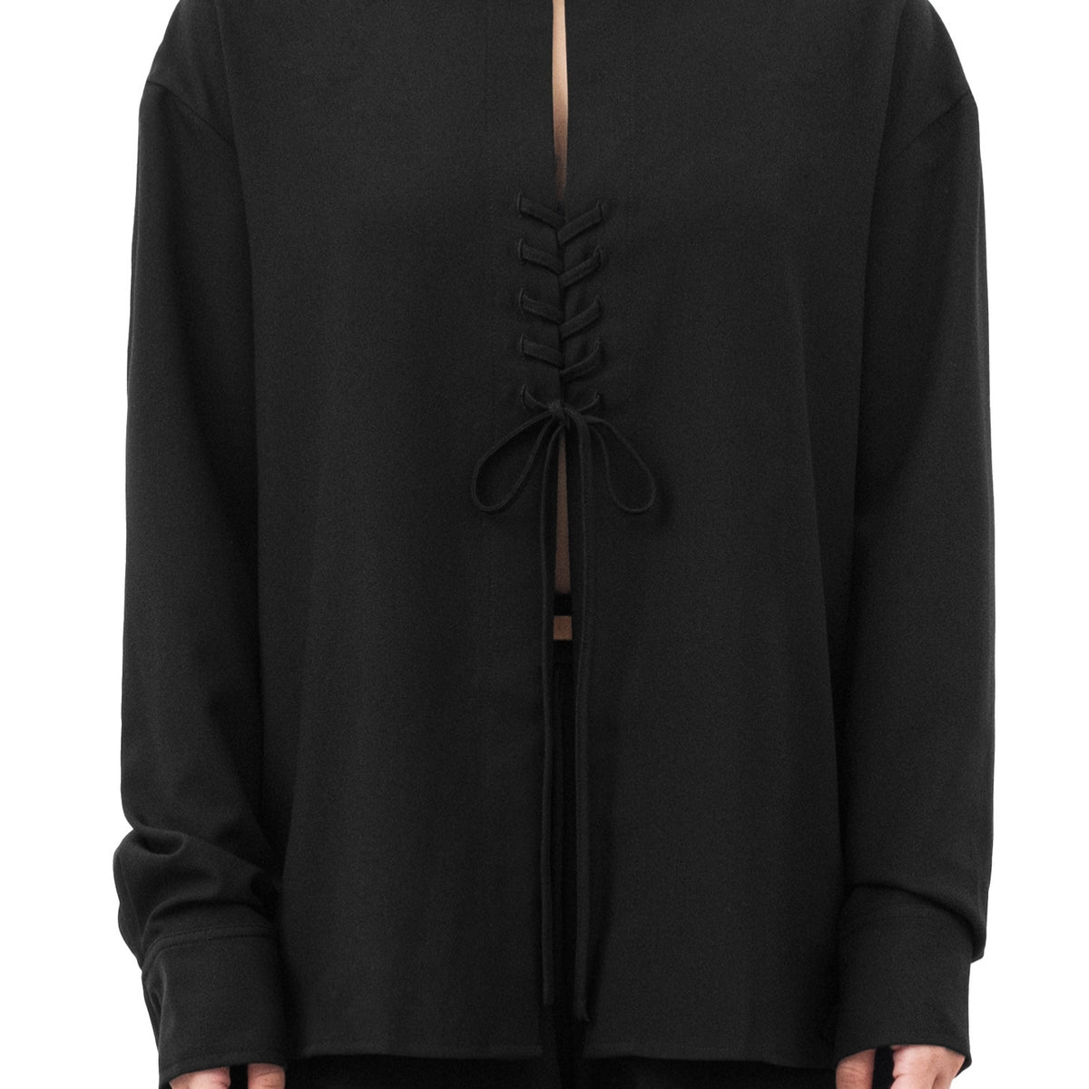 Lace Polo Shirt