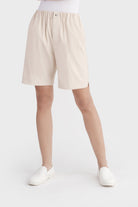 Utility-Long-Shorts-Women-Sand-F