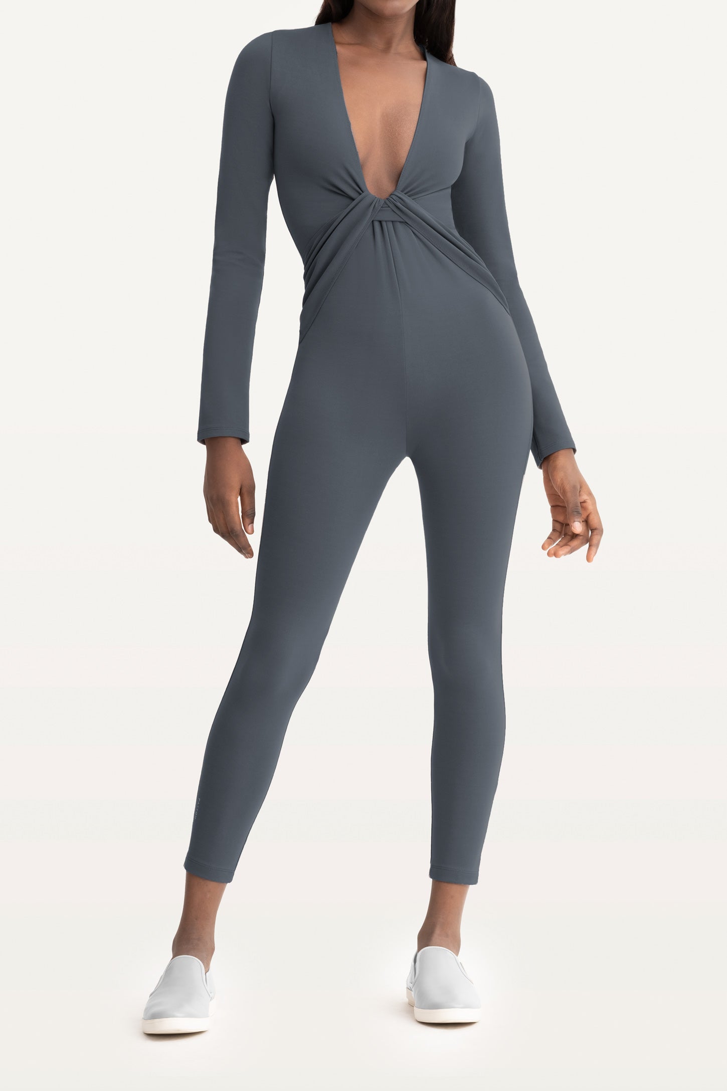 Long-Sleeve-Twist-Plunge-Slate-F (1)