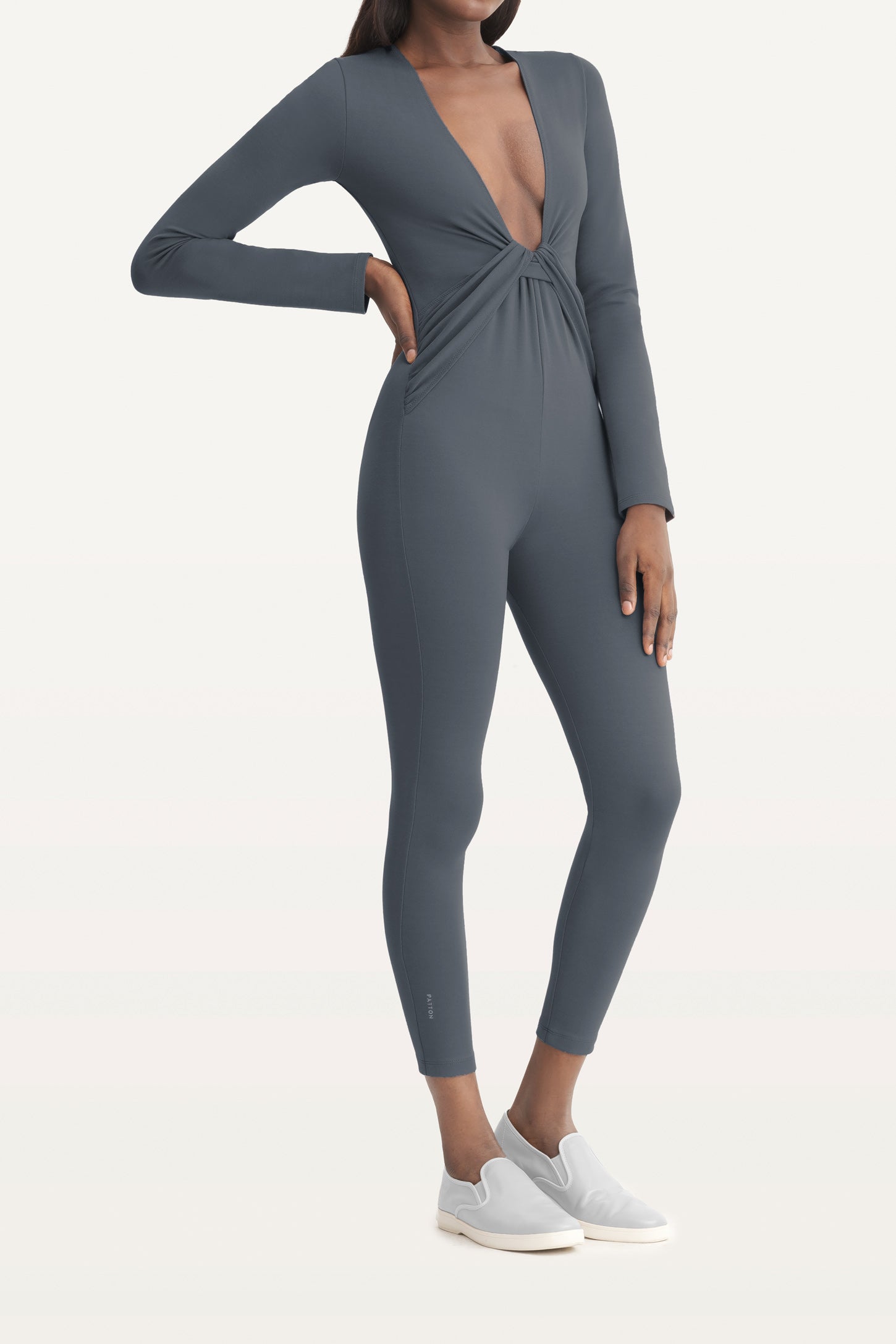 Long-Sleeve-Twist-Plunge-Slate-S (1)