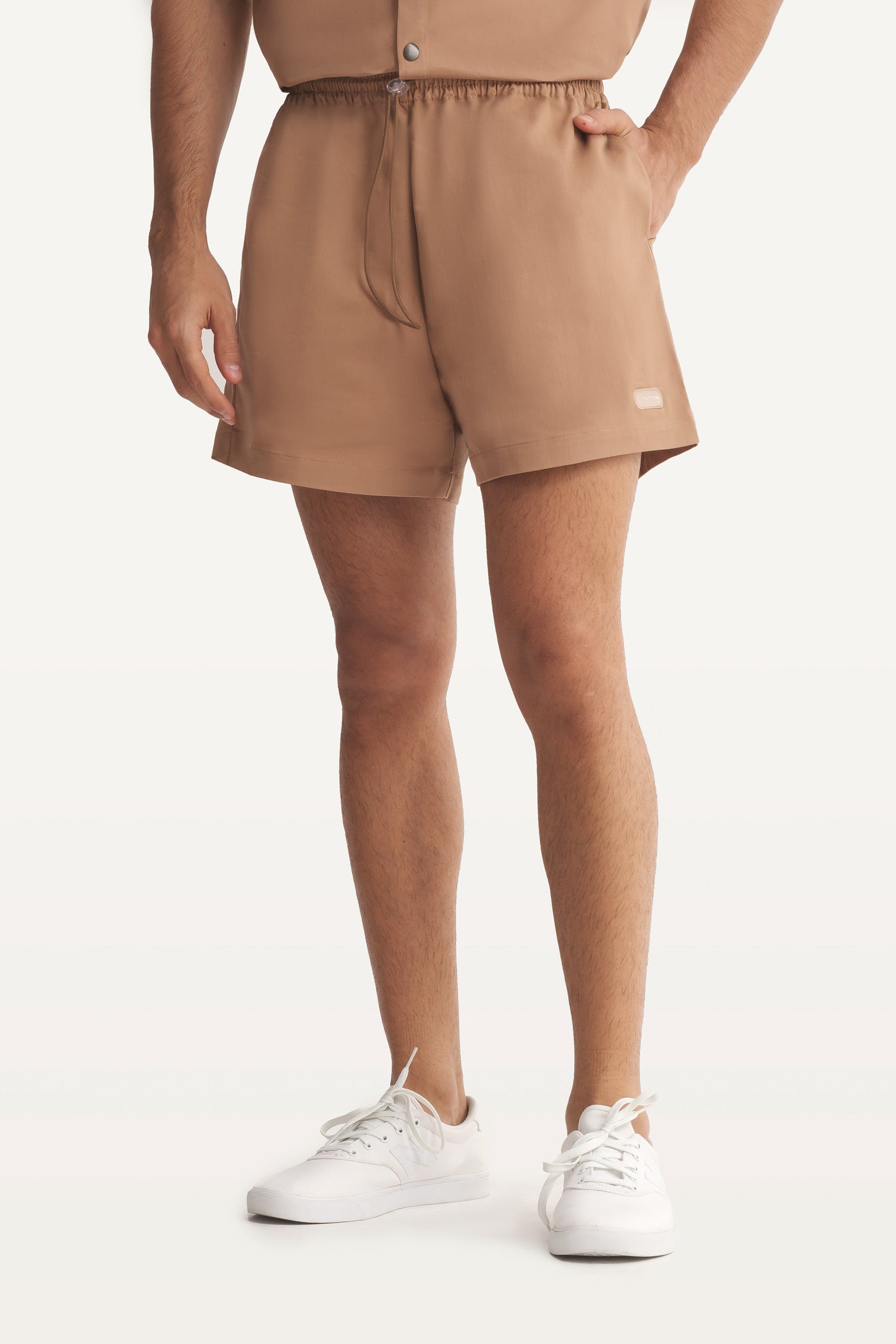 Poplin-Runner-Shorts-Coffee-Bean-F