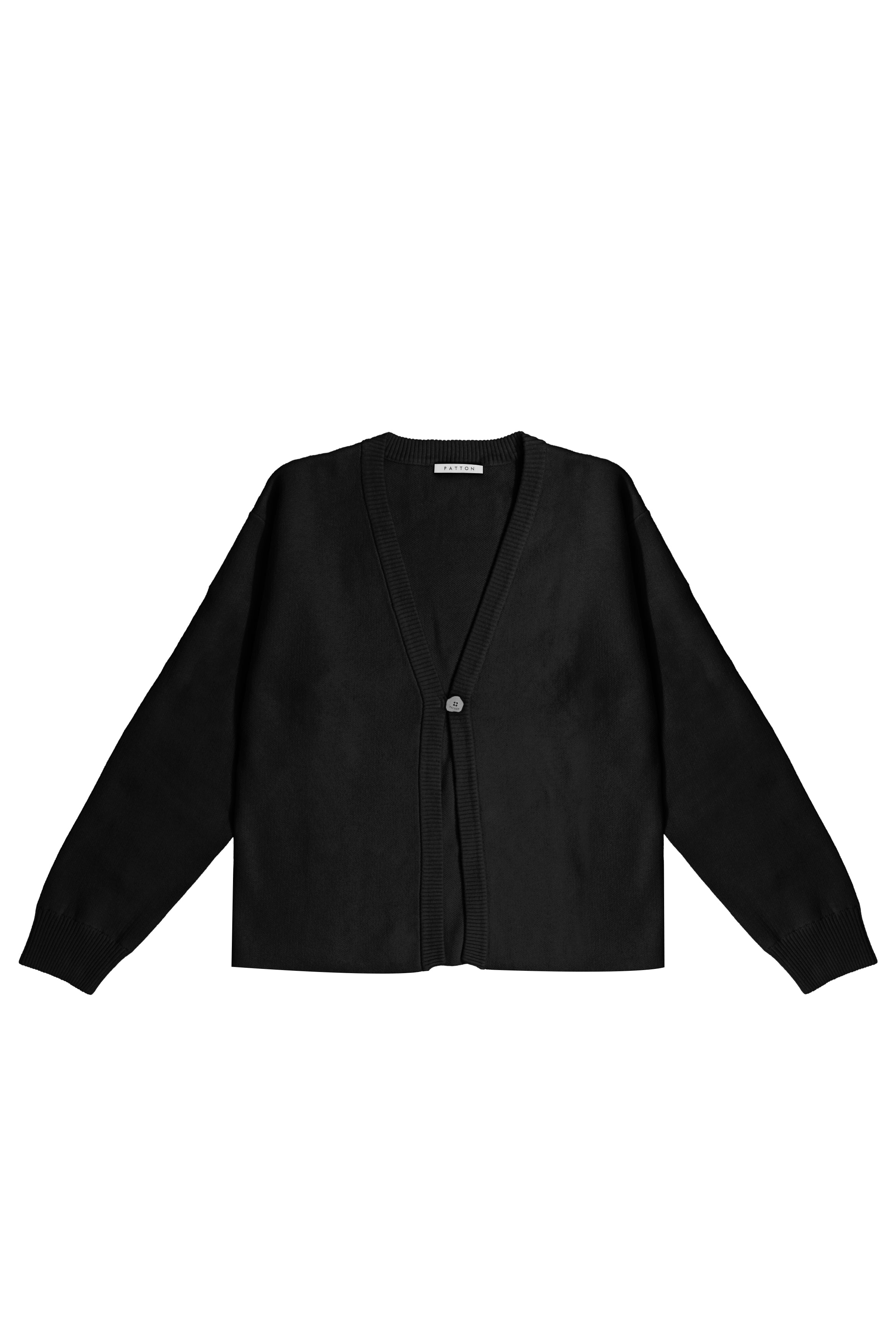 Cotton Relaxed Cardigan – PATTON