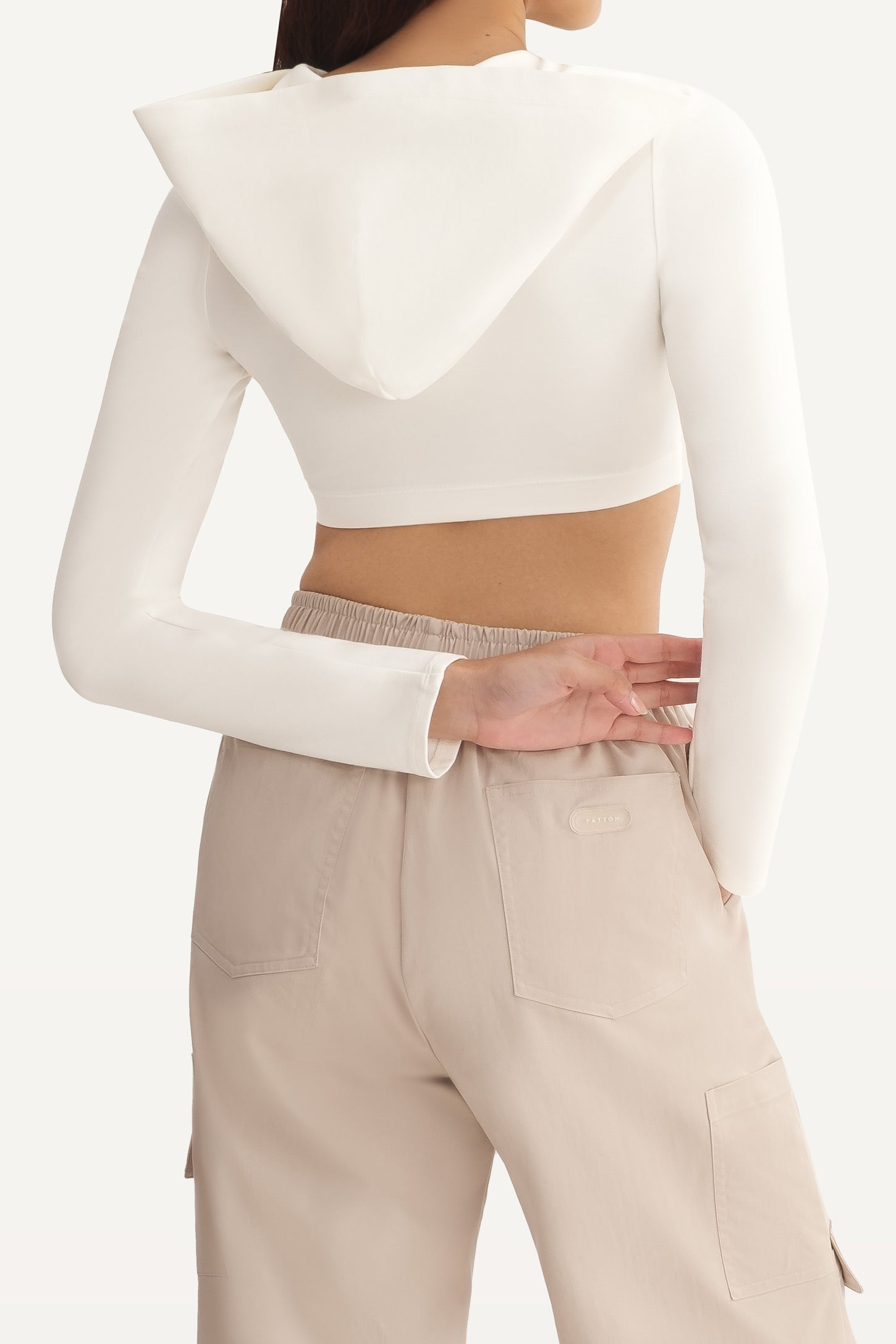 Hooded Cropped Top