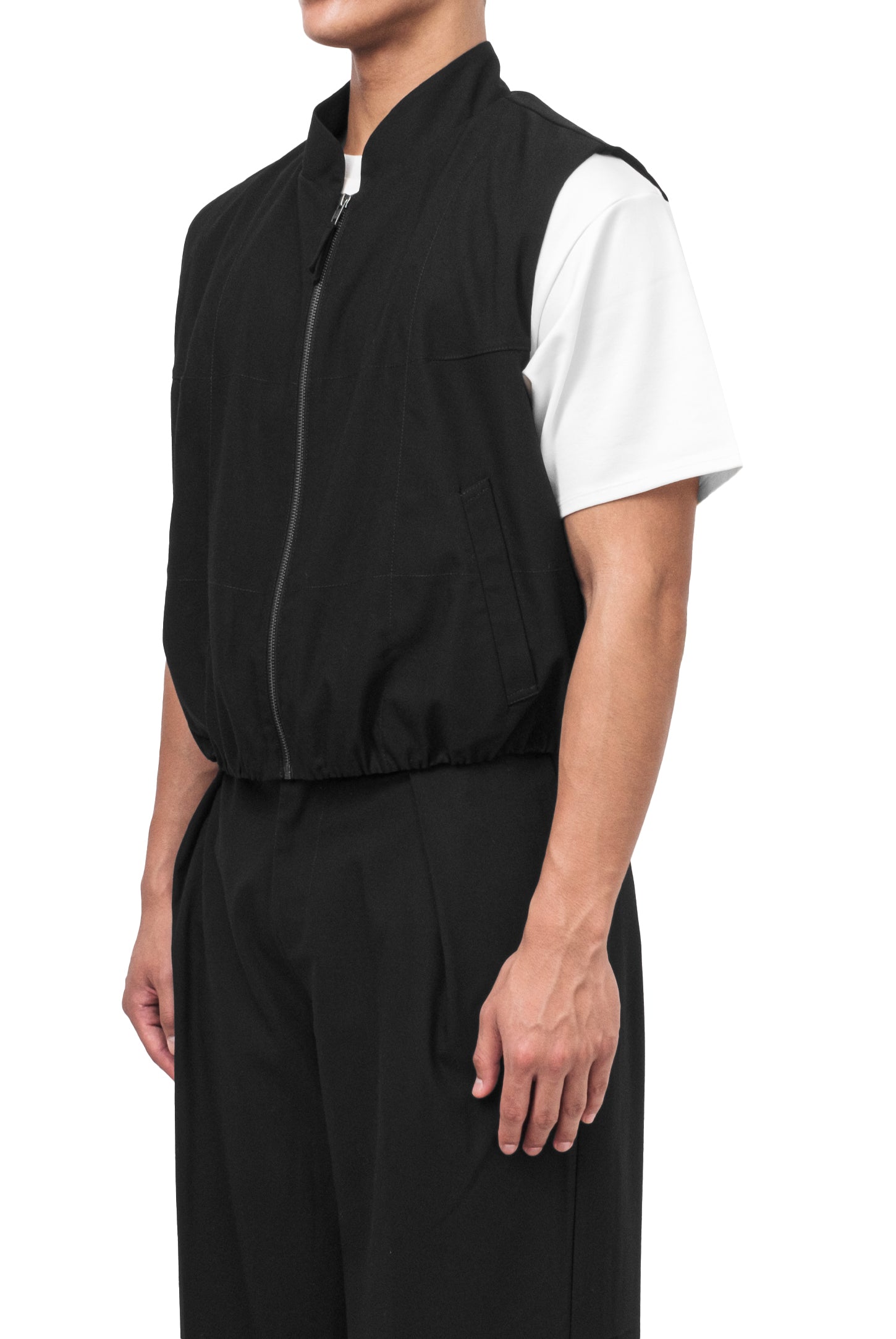 Wool Zip-Up Vest – PATTON